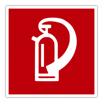 Aufkleber Feuerlöscher